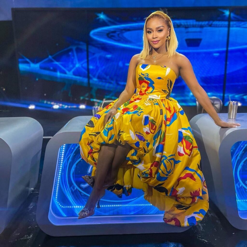 Thembi Seete is reportedly engaged