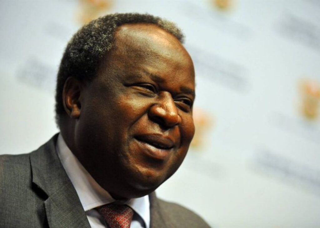 The last 30 seconds of the Tito Mboweni music video felt like shade