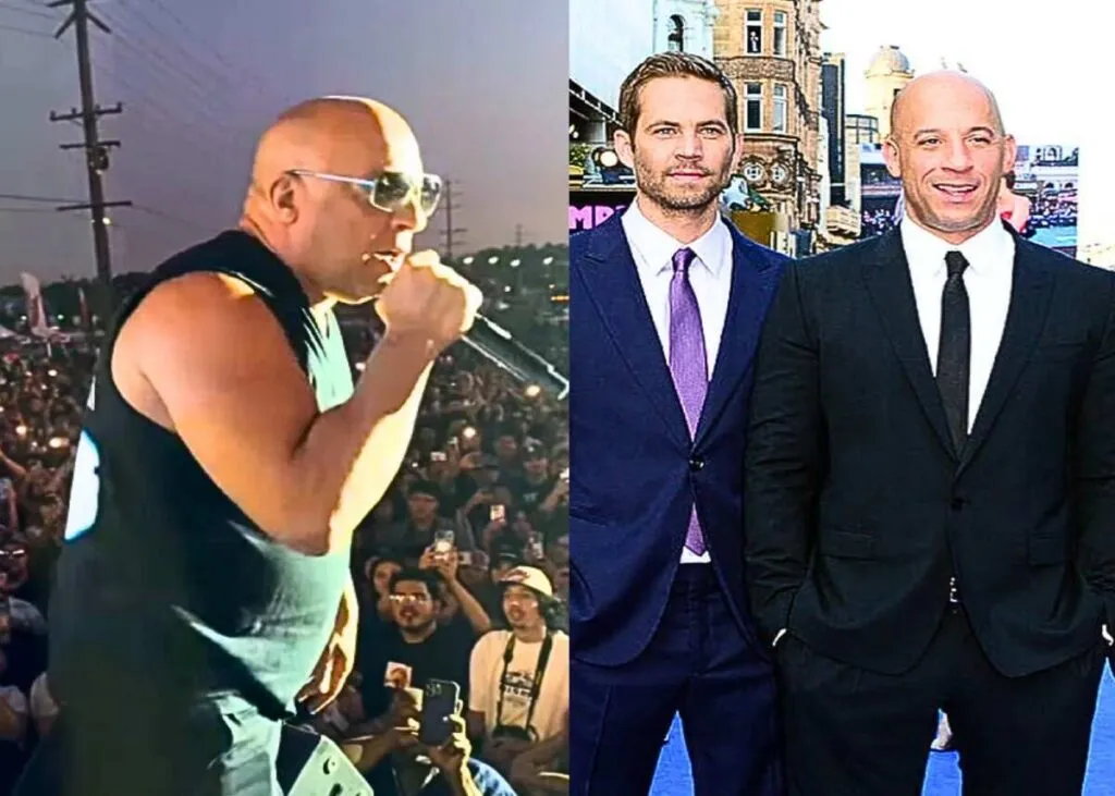 Donovan and Jason Goliath On Set With American Actor Vin Diesel