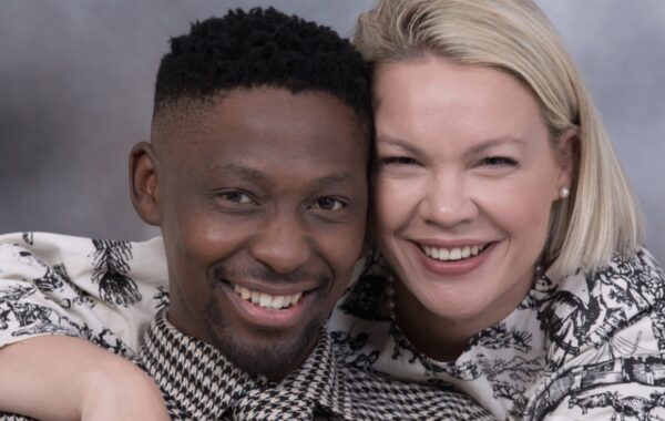 Wandile Molebatsi and wife prepare for their second child