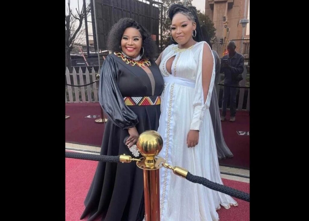 Winnie Khumalo and daughter are twins
