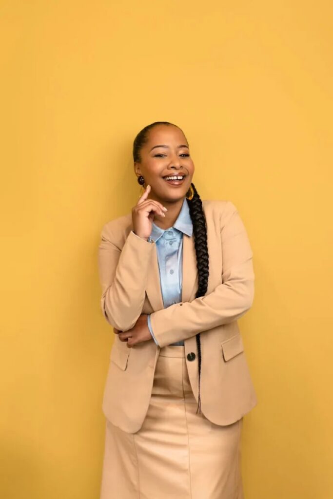 Zama Ngcobo proud of the birth of her new TV baby