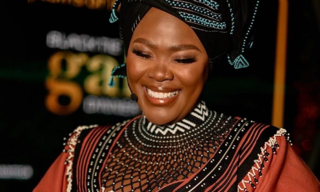 Zikhona Sodlaka channels her inner Gospel voice