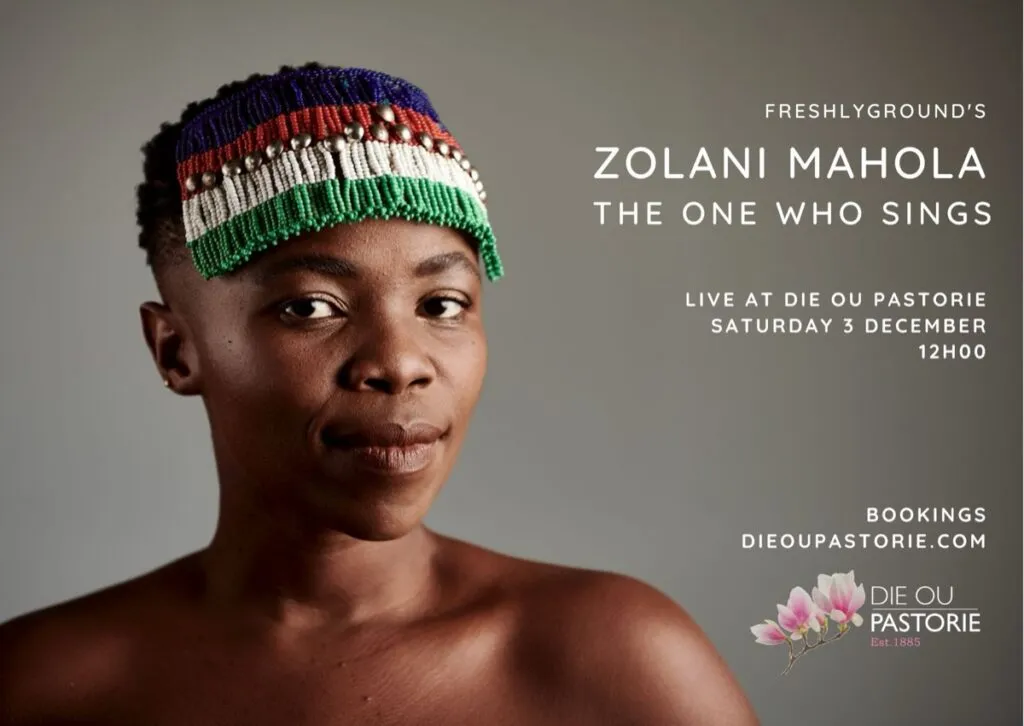 Zolani Mahola shows off her baby bump
