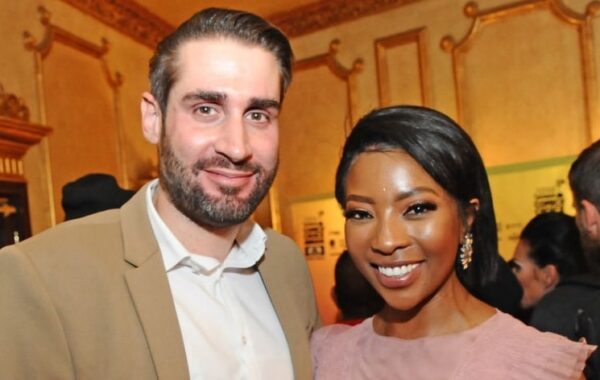 Pearl Modiadie And Her Baby Daddy Are Over The Moon!