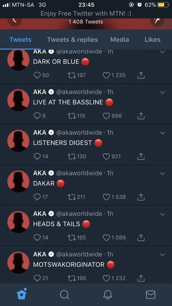 Shane Eagle touches AKA's blood