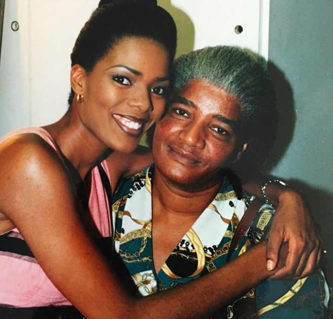 Connie Ferguson and her mother