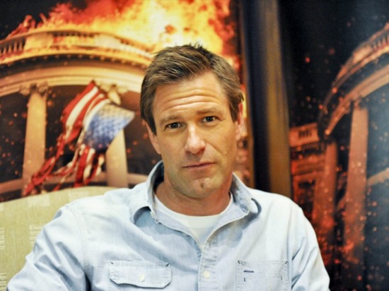 Gerard Butler and Aaron Eckhart in SA!