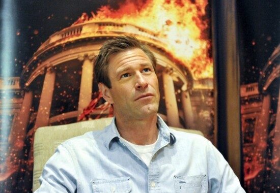 Gerard Butler and Aaron Eckhart in SA!
