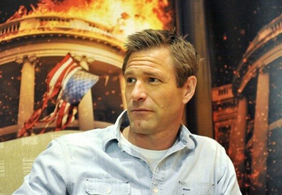 Gerard Butler and Aaron Eckhart in SA!