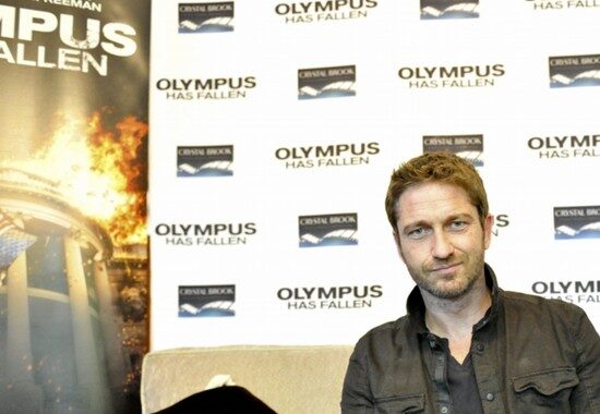 Gerard Butler and Aaron Eckhart in SA!