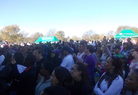 MiCaSa performs at the Gardens