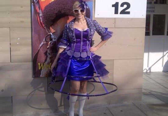 Liezel Van Der Westhuizen at the Durban July