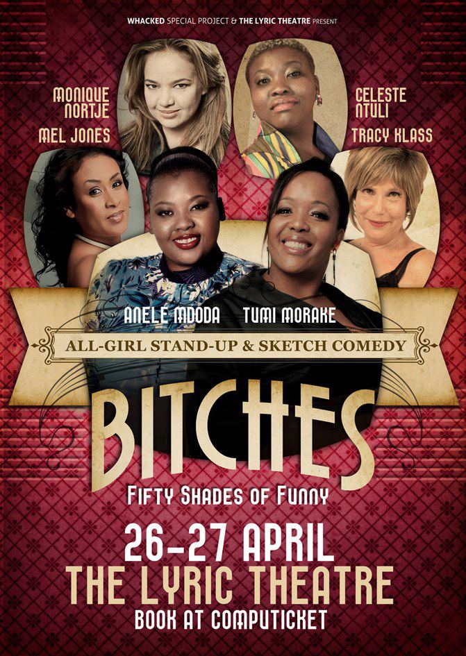 Anele amped for Fifty shades of funny