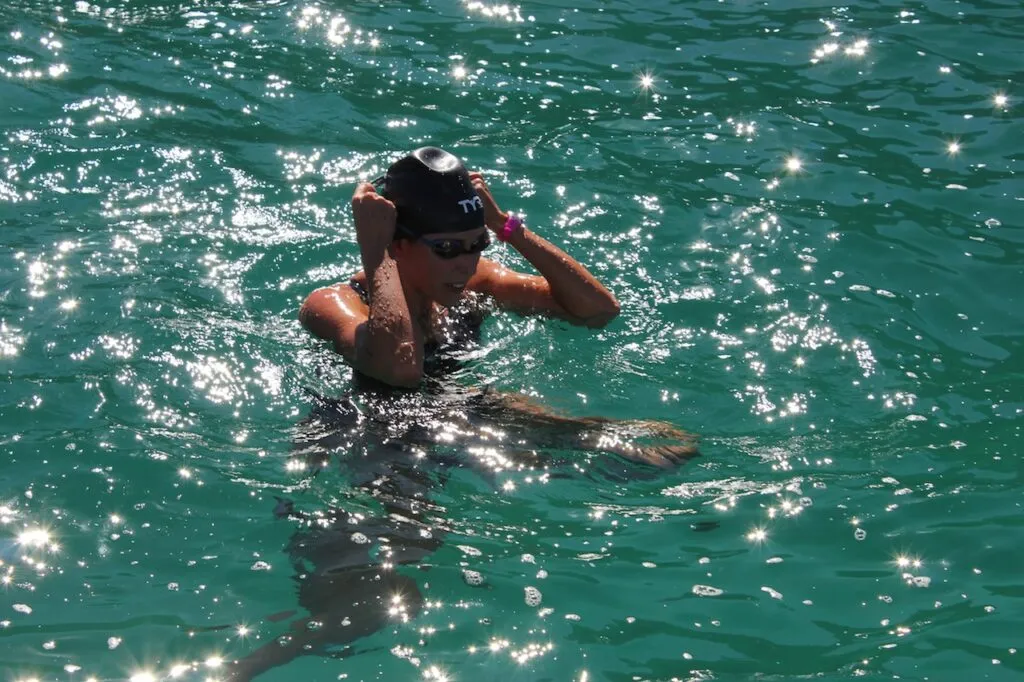Sterling EQ band leader swims for a cause