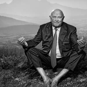 FW De Klerk “A Man Alone”