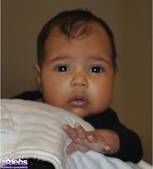 North West Shown to the World!!