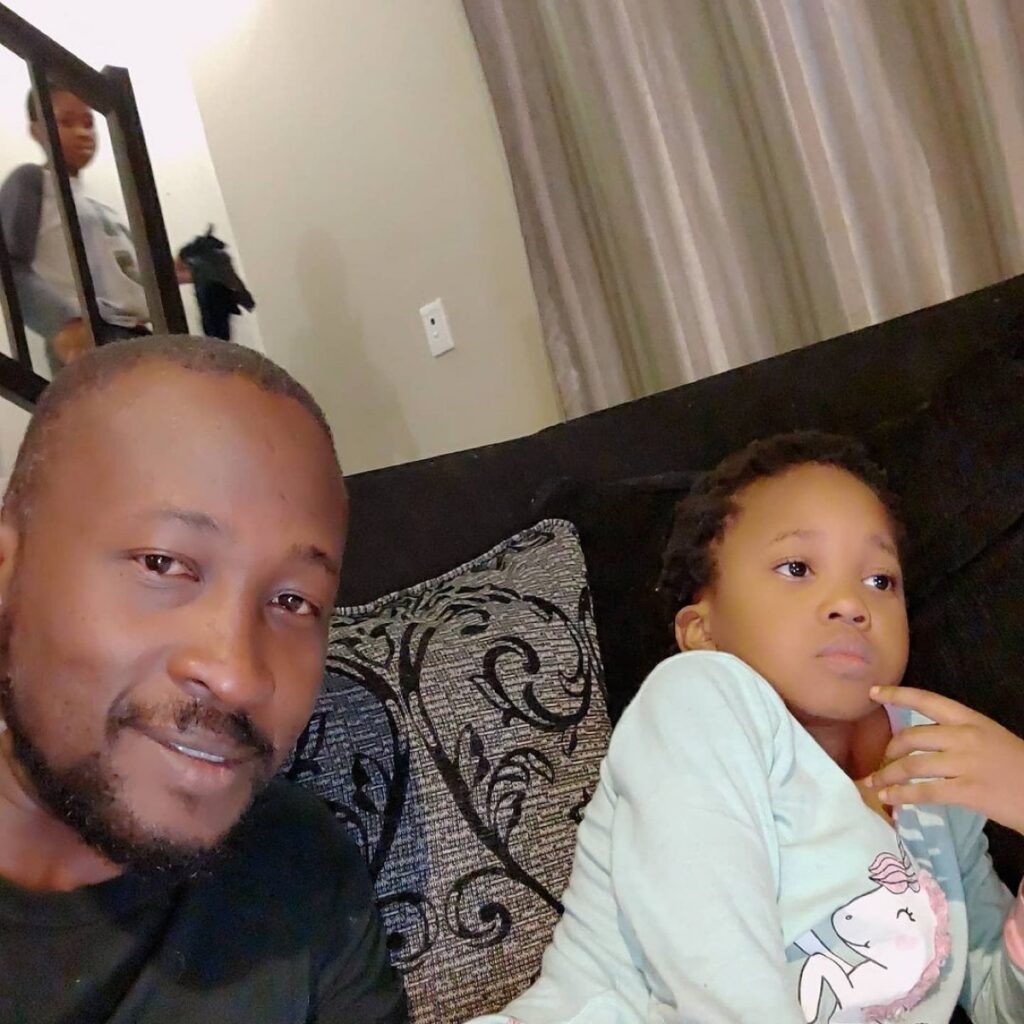PICS! Meener Magongwa Spends Quality Time With His Family