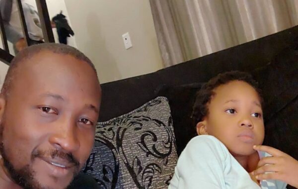 PICS! Meener Magongwa Spends Quality Time With His Family