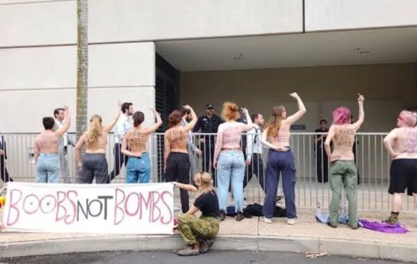 What does nudity have to do with charity?