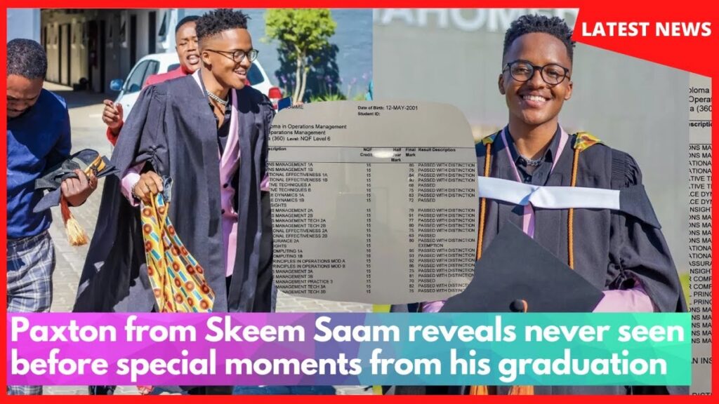 Skeem Saam’s Paxton Graduates