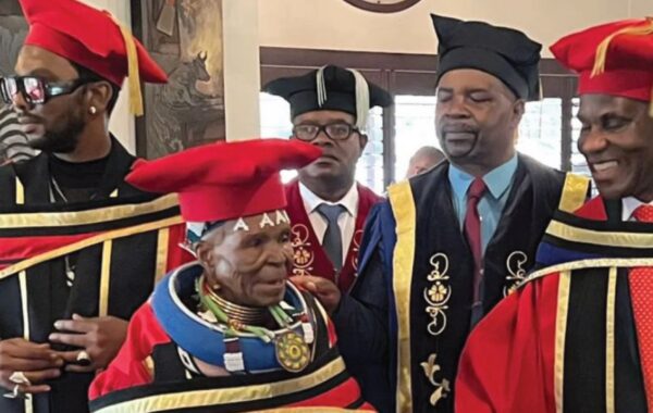 Esther Mahlangu And David Tlale Conferred By TUT With Honorary Doctorates