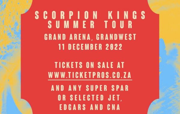 Scorpion Kings Summer Tour To Kick Off In Cape Town On Sunday
