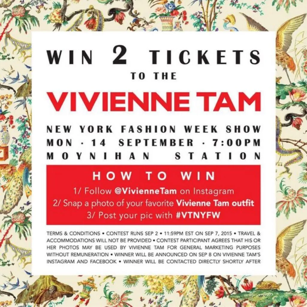 WIN Tickets To Fashion Week!