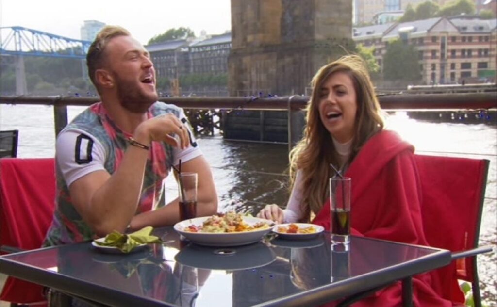 Lunch with Geordie Shore’s Scott and Holly