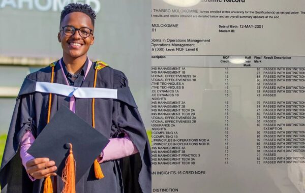 Skeem Saam Actor ‘Paxton’ Thabiso Molokomme Celebrates His Qualification