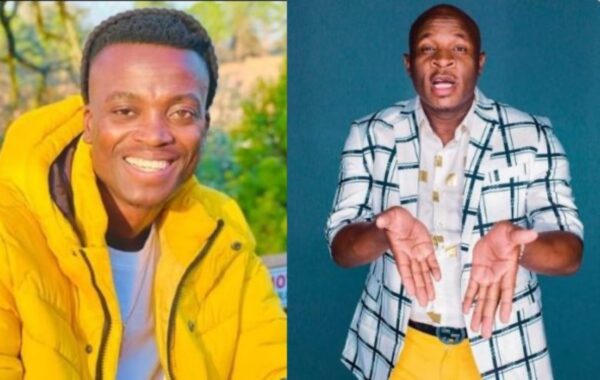 King Monada Gives Dr Malinga His Flowers