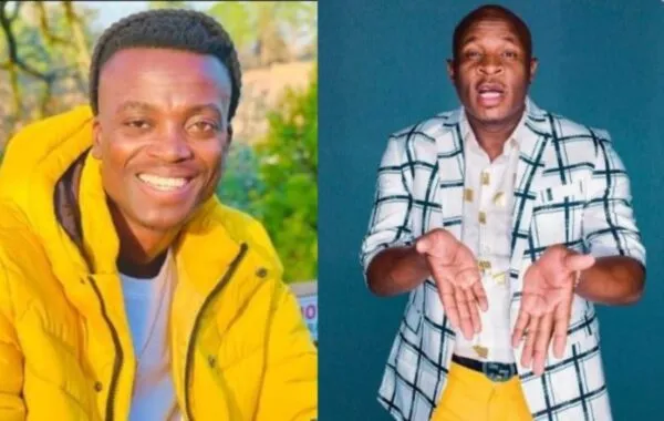 King Monada Gives Dr Malinga His Flowers