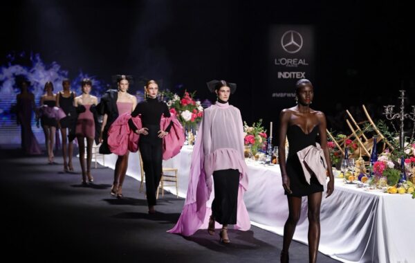 Mercedes Benz fashion week display in Jozi