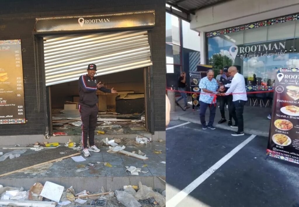 Lucky Lekgwathi Suffers After Business Gets Looted