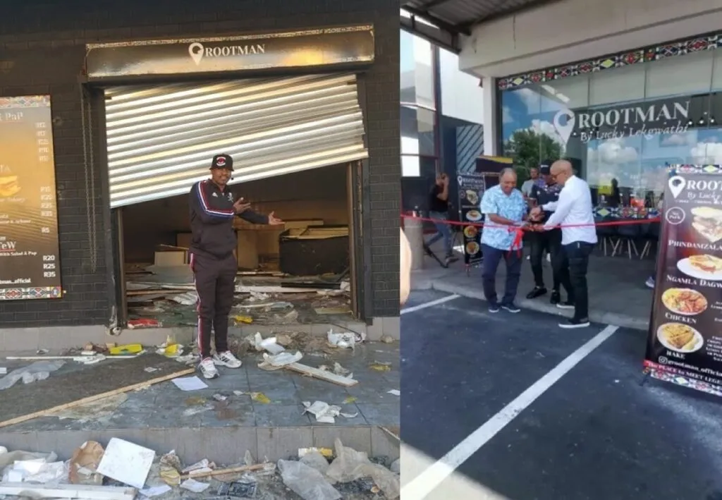 Lucky Lekgwathi Suffers After Business Gets Looted