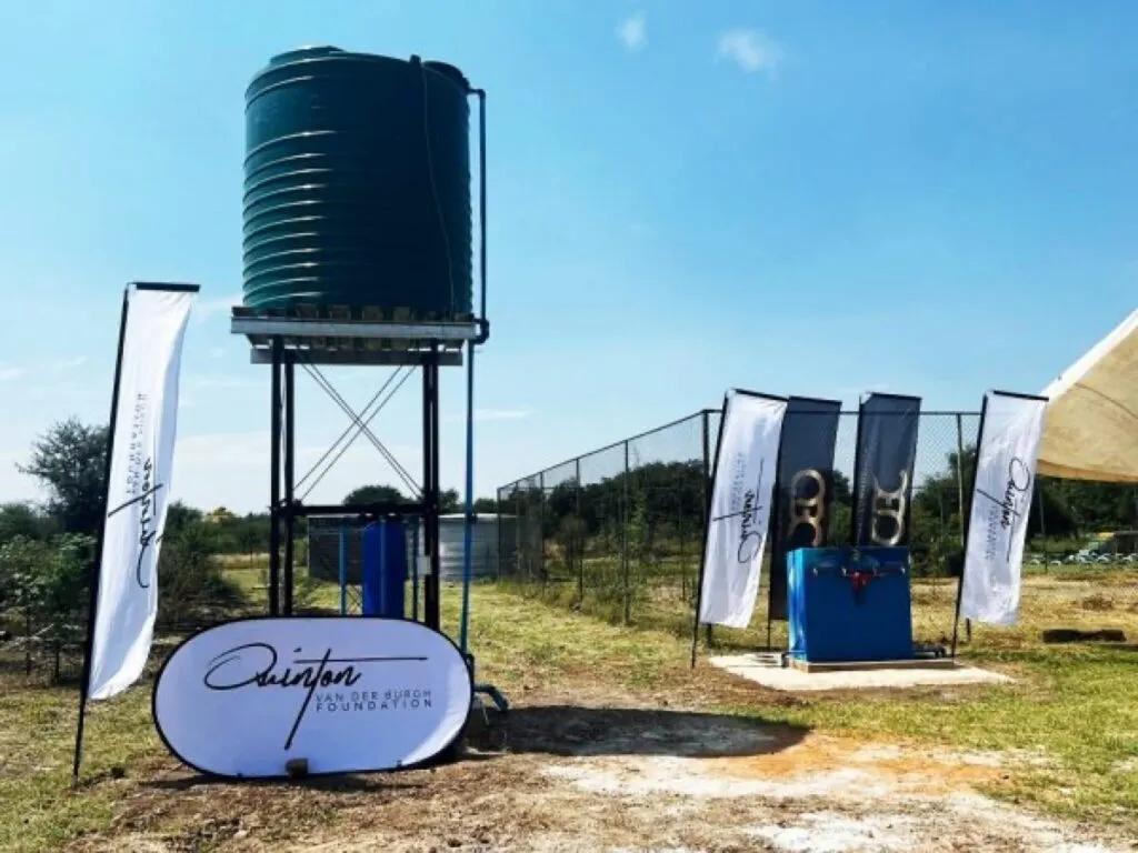 QVDB Foundation And Cassper Nyovest Give Students Access To Clean Drinking Water