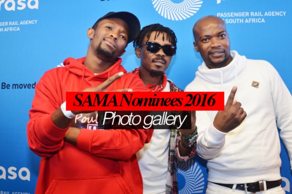 The 2016 SAMA nominees are….
