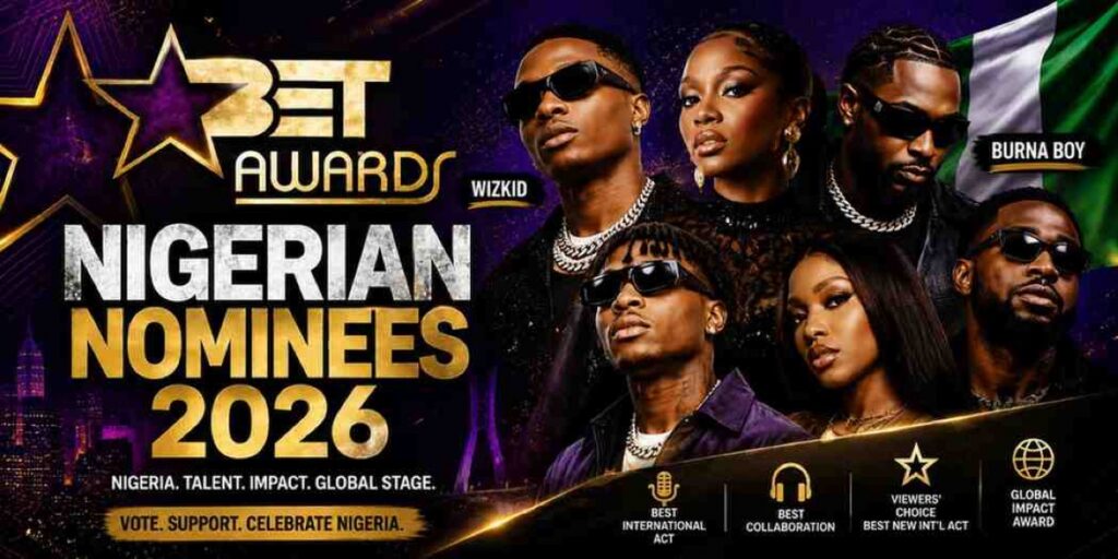 African nominees enjoying BET experience