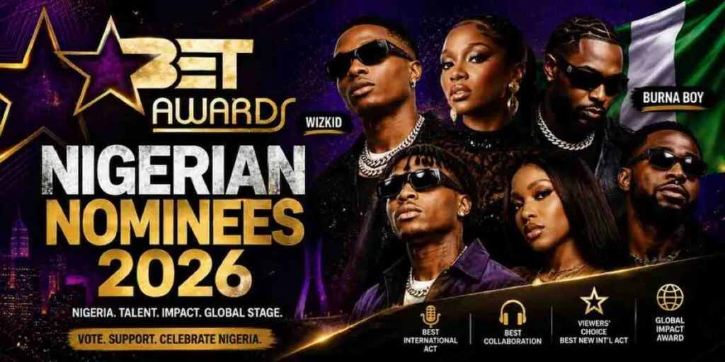 African nominees enjoying BET experience
