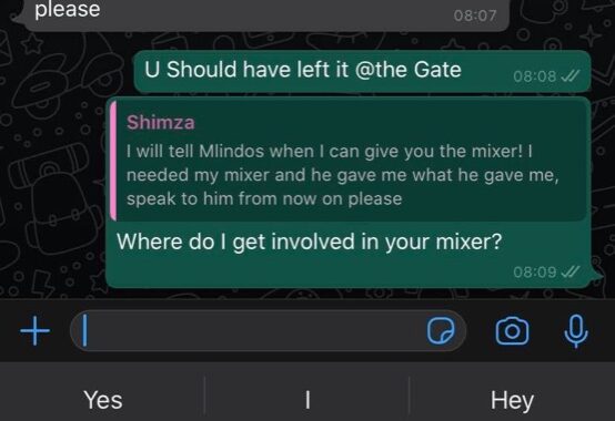 Shimza Just Wants His Mixer Back