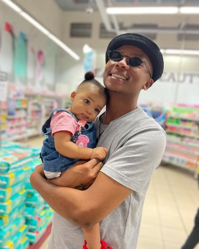 Cuteness Overload: Zodwa Wabantu’s Ben 10 Shows Off His Daughter