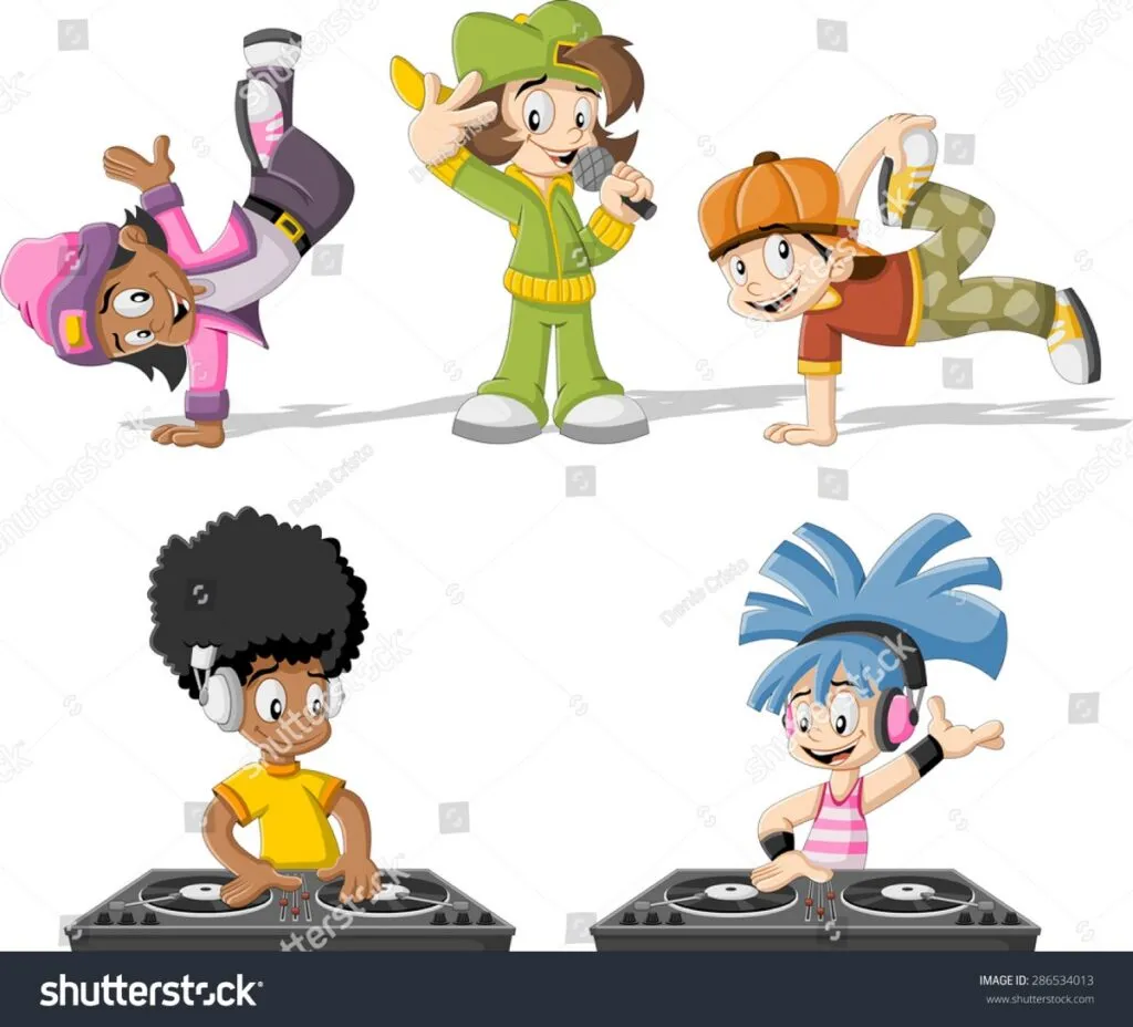 Cartoons about SA hip hop