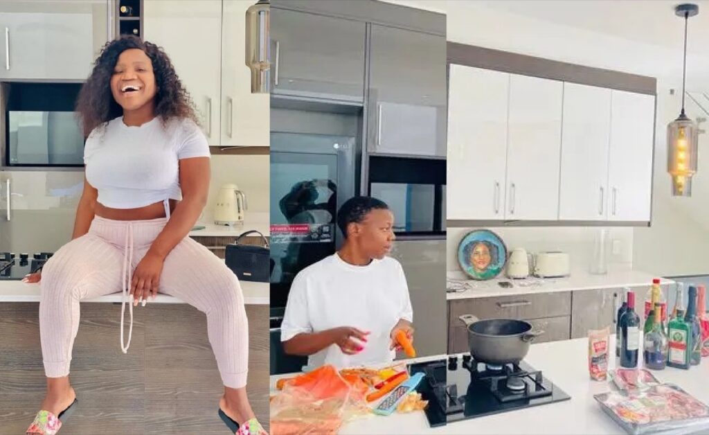 Inside Makhadzi’s House [Photos]
