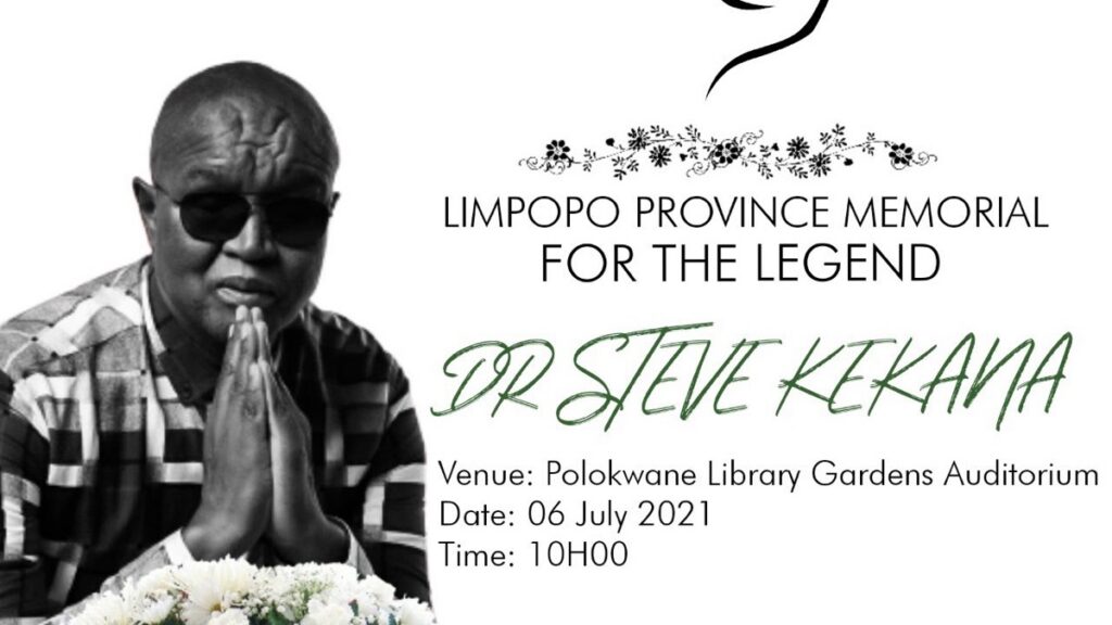 Dr Steve Kekana Dies