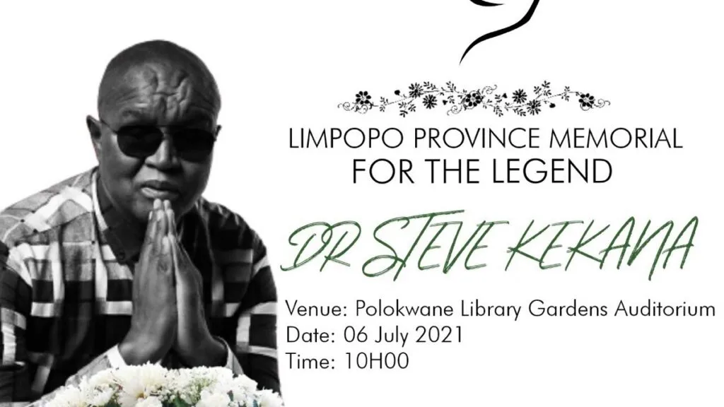 Dr Steve Kekana Dies