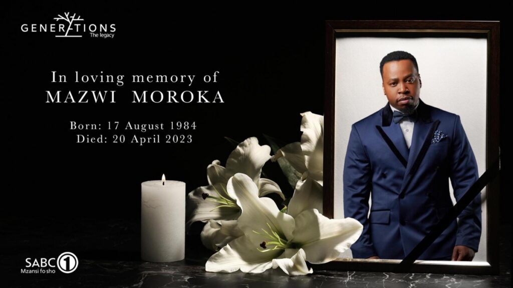 Musa Ngema Bids Farewell To “Generations: The Legacy’s” Mazwi