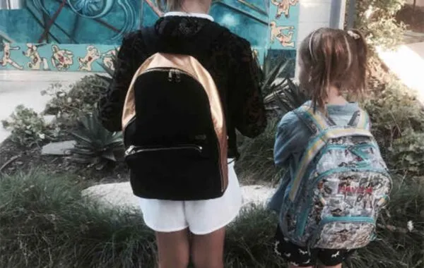 Celebs share sweet back to school pics