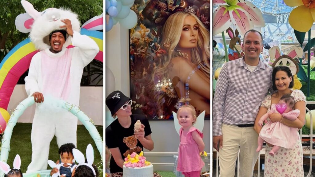 Happy Easter Sunday from these celeb families to yours