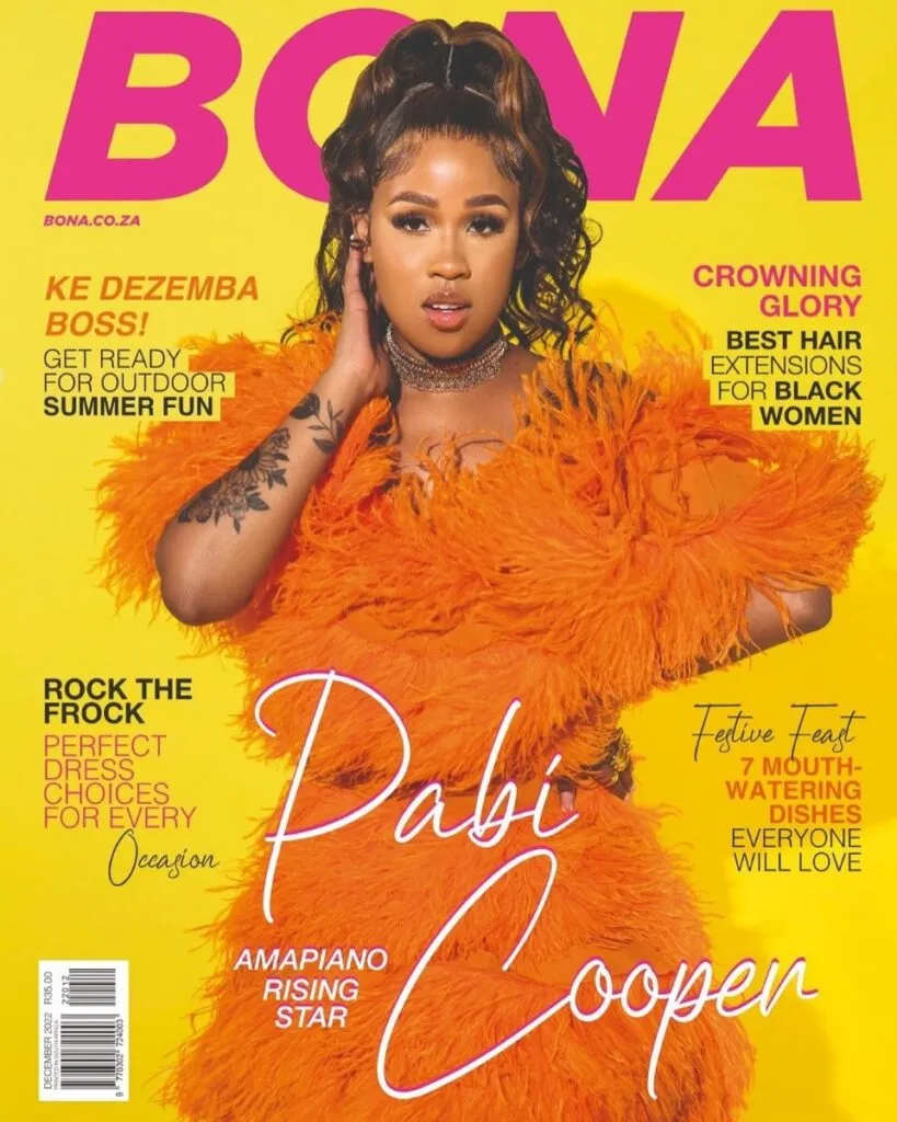 Pabi Cooper Graces The BONA Magazine Cover