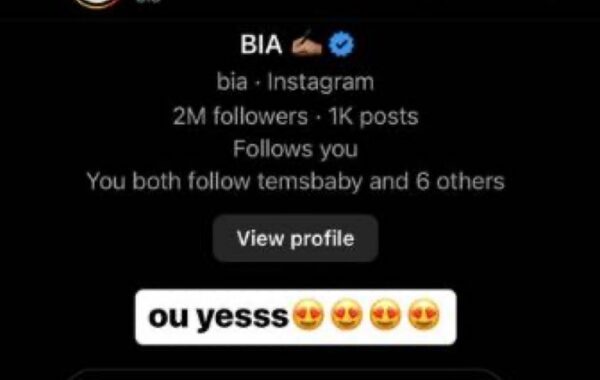 Pabi Cooper Gets Recognition From US Rapper BIA